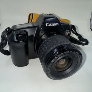 Canon EOS Rebel II 35mm Film Camera w. 35-80mm Zoom Lens Untested Parts